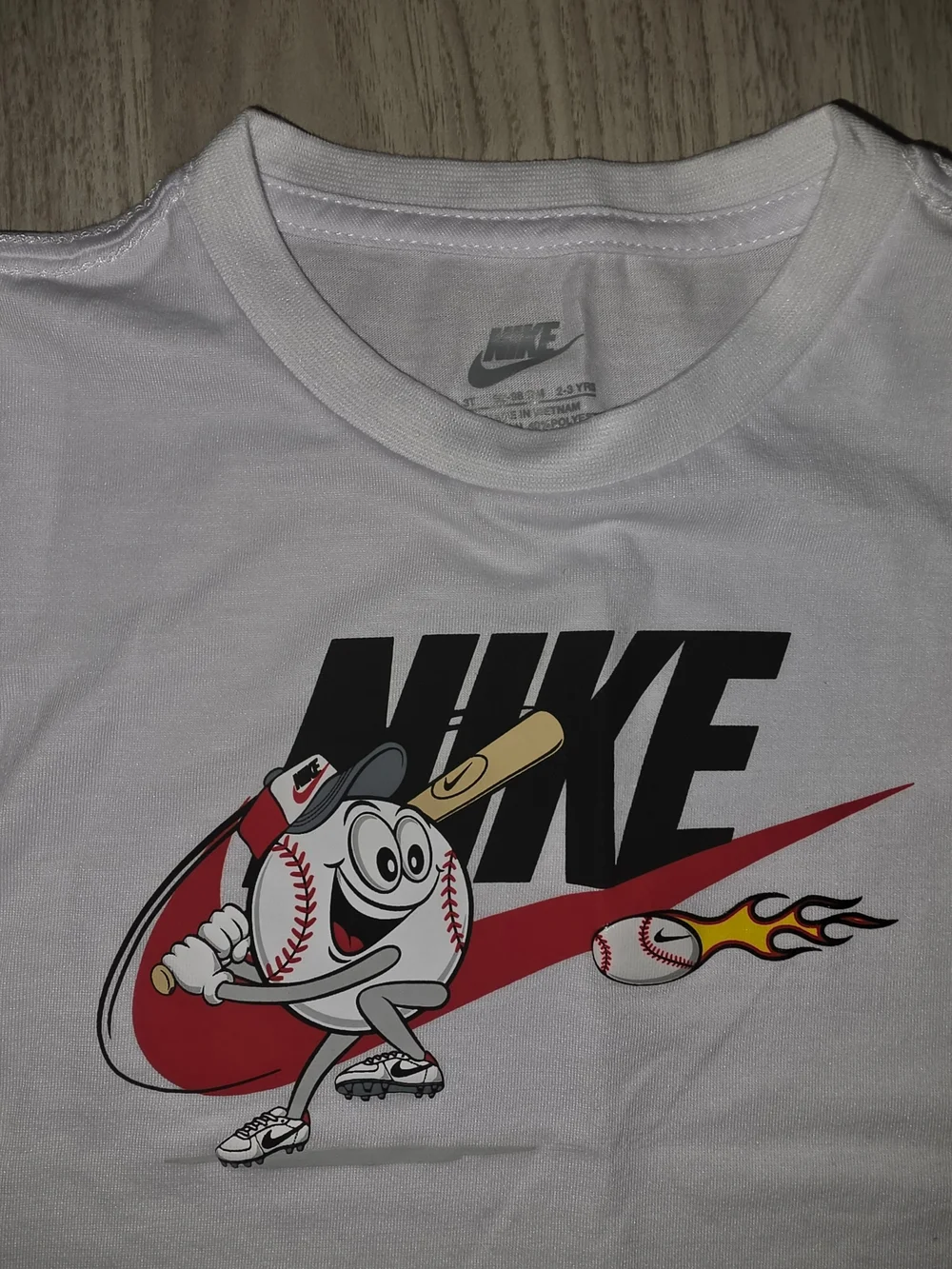 Nike Kids Graphic Baseball T-Shirt With Matching Shorts Set